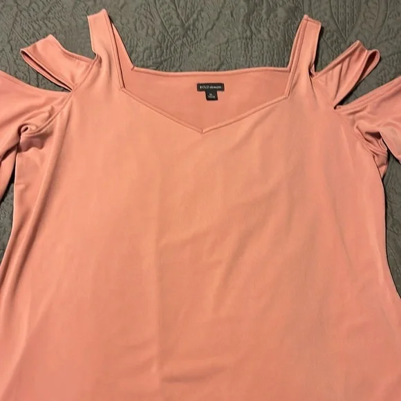 EUC Bold Elements Size XL Pink Top with Cold Shoulder Detail - Picture 4 of 5